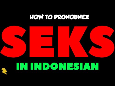 How to pronounce seks in Indonesian, video thumbnail