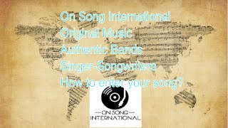 Original music authentic bands singer songwriters submit your song