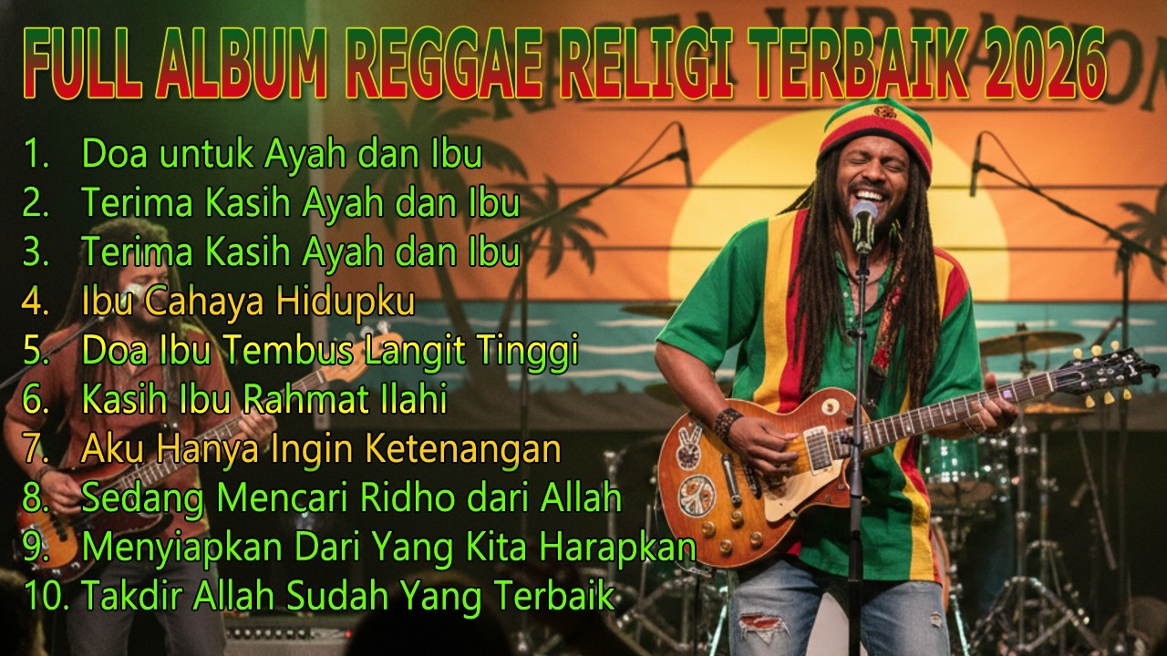 REGGAE RELIGI TERBAIK 2026 🎧 Irama Hijrah Full Album Terbaru | Lagu Santai Penenang Hati & Bikin...