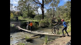 Plenty Gorge park, ride with boys