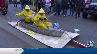 The Backwards Parade in Le Center