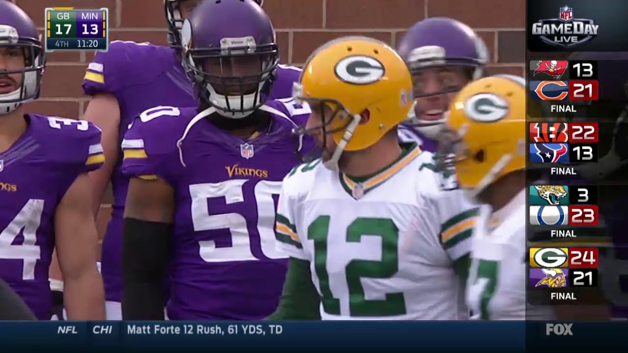 Packers vs Vikings 2014 Week 12 - YouTube