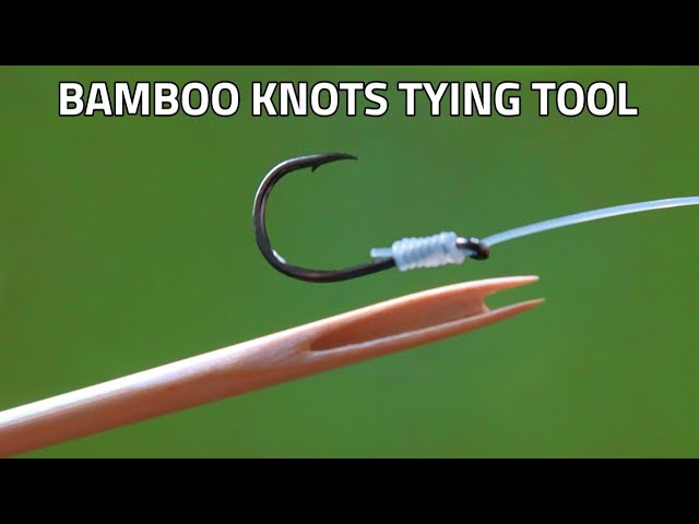 How To Tie Eyeless Micro Fishing Hook 