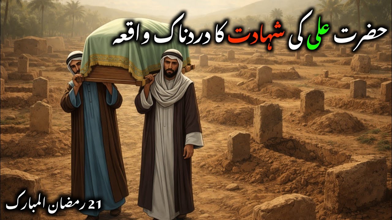Hazrat Ali Ki Shahadat Ka Rula Deny Vala Waqia | Islamic Waqia | Rooh ki Roshni