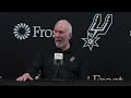 Coach Pop's Postgame Interview vs Dallas Mavericks | 3.19.2024