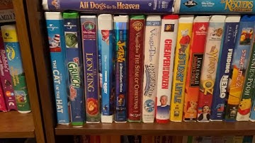 My VHS/DVD/Blu Ray Collection (2020 Edition)