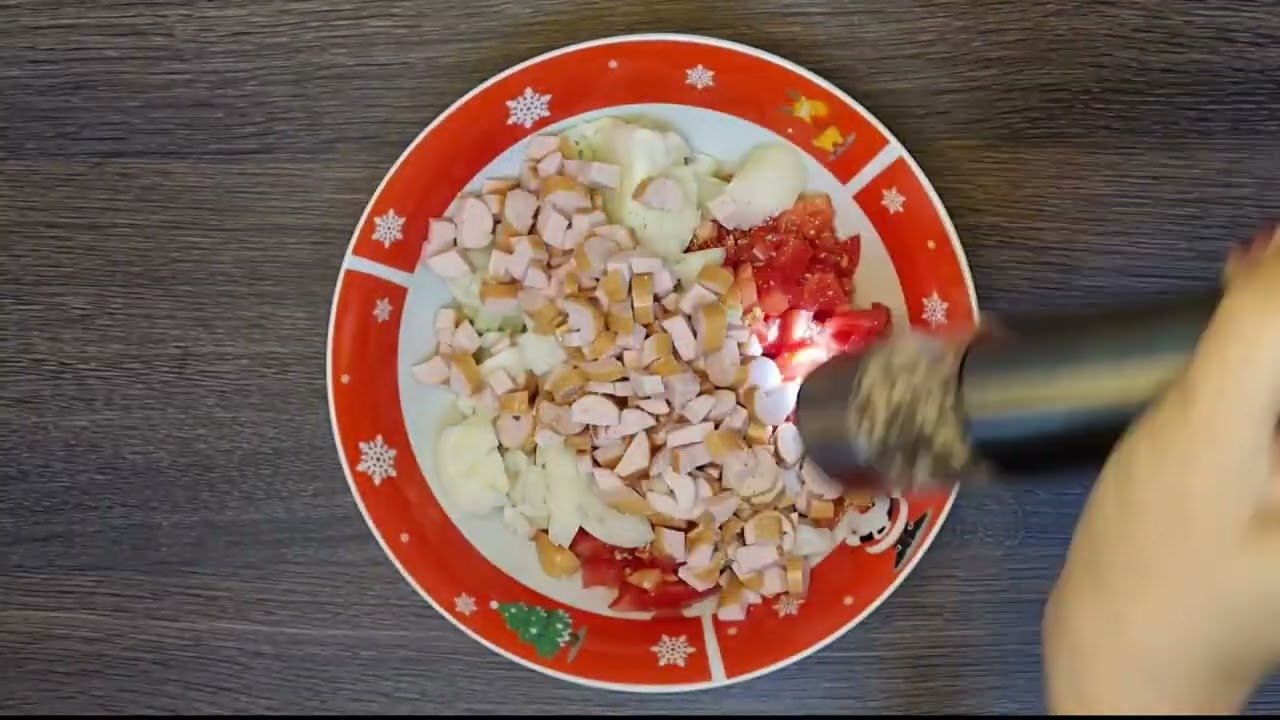 Мини пиццы из хлеба на быструю руку / Quick and easy mini pizzas from bread.