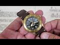 Steinhart Ocean One-Bronze Brown 300m dive watch