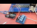 iQuimiCAD2015 Montaje Arduino y Rele  con carga Real para control industrial