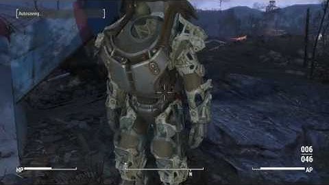 X-01 MK. VI POWER ARMOR TORSO LOCATION