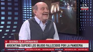 Fernán Quirós: “Los casos van a bajar si avanzamos con la vacuna y si la gente acompaña”