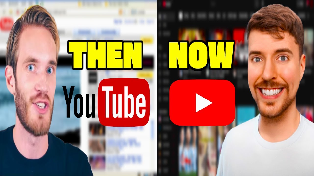 OLD YOUTUBE VS NEW YOUTUBE - YouTube
