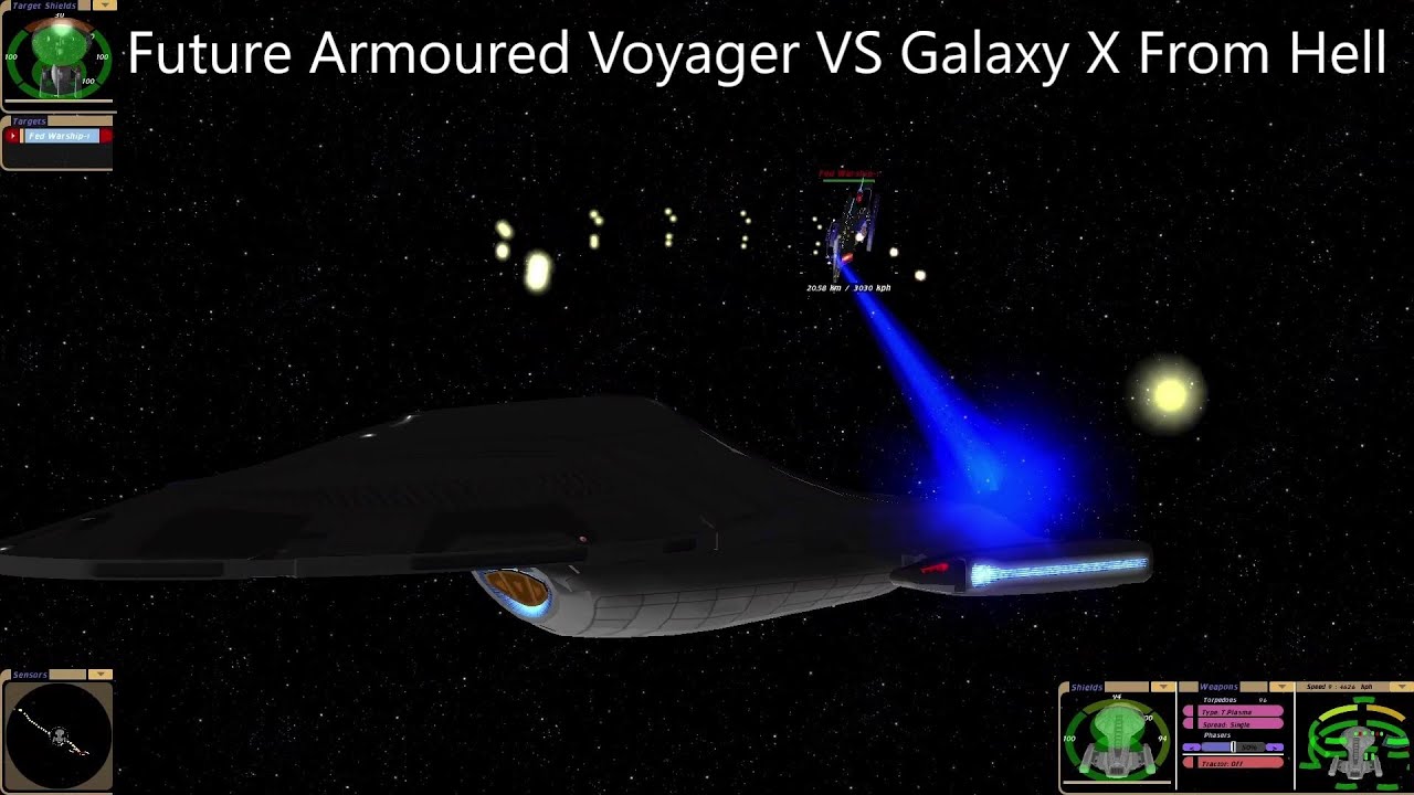 voyager vs galaxy class