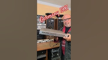 Stereo tuner Dual made in Germany 1981 - FM tuning test @Angelicaaudio