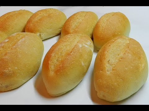 BRÖTCHEN ! Homemade German Hard Rolls Recipe | Crusty & Chewy