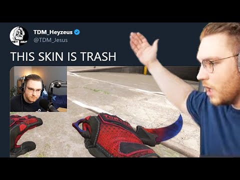 ohnepixel reacts to CSGO's most overrated skins