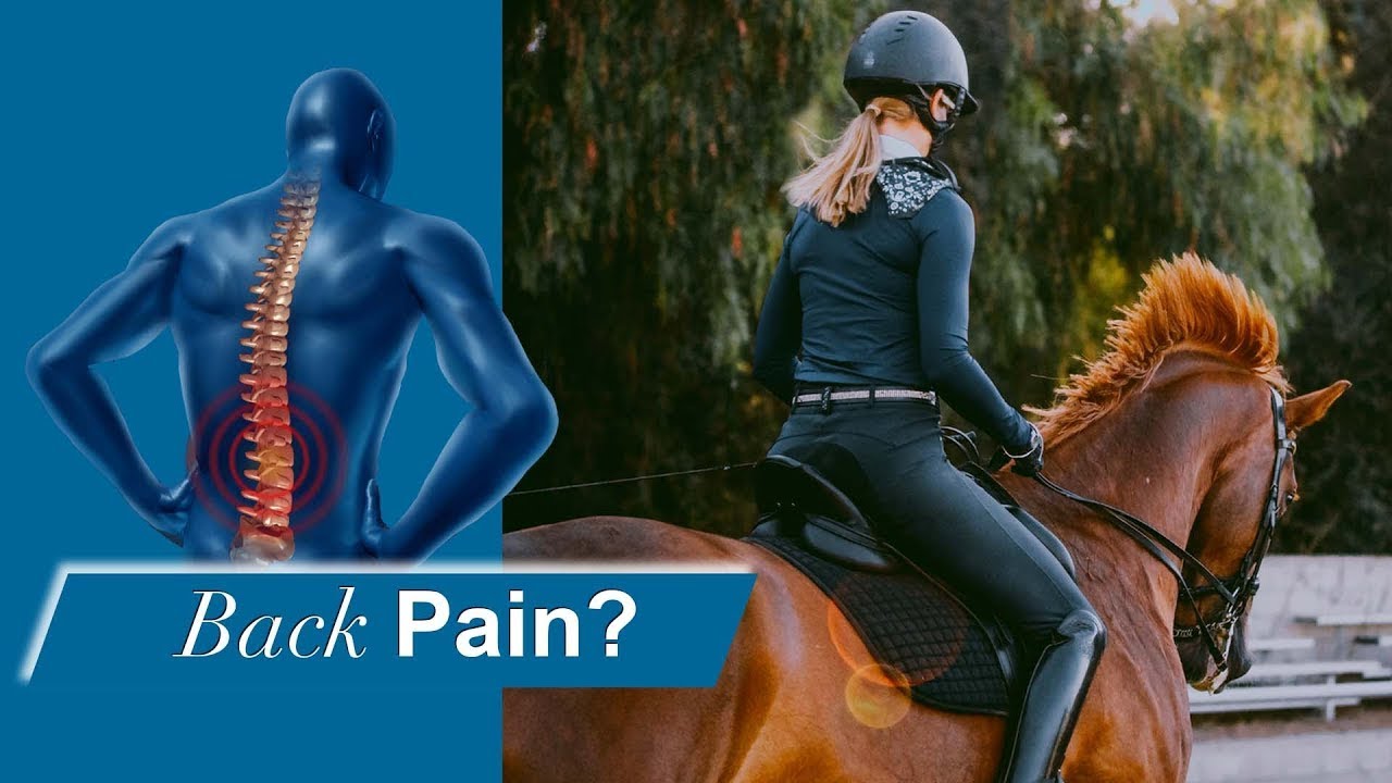 Do you suffer from back pain while riding? Watch to see how to avoid it
