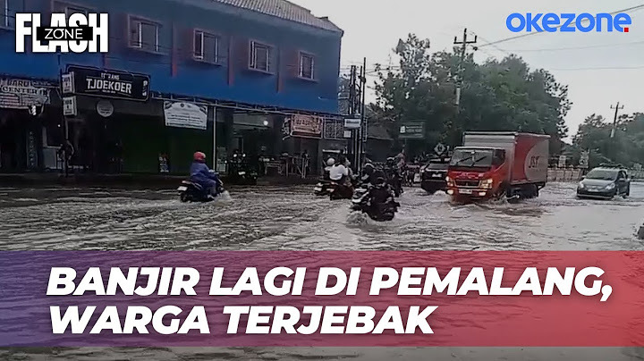 Genangan Air di Pemalang: Dampak Hujan Deras dan Drainase Buruk | Flash Zone