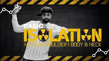 ISOLATION DANCE MOVES | HEAD & SHOULDER | BODY & NECK | [DPS]ONLINE DANCE COURSE | DANCE TUTORIAL