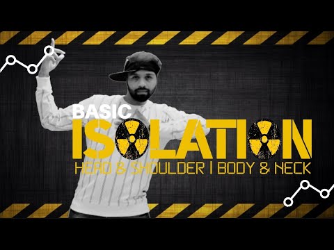 ISOLATION DANCE MOVES | HEAD & SHOULDER | BODY & NECK | [DPS]ONLINE DANCE COURSE | DANCE TUTORIAL