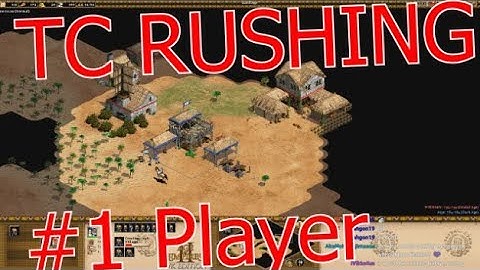 I tried TC RUSHING the #1 AoE2 Player