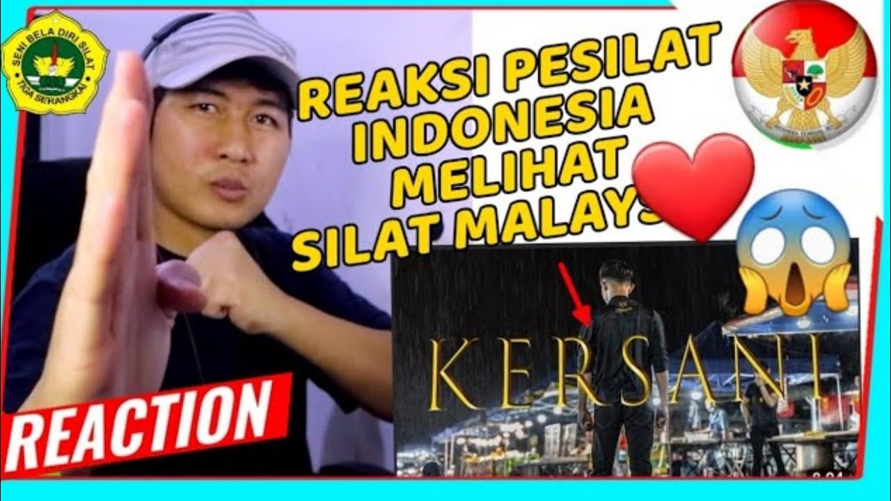 REAKSI PESILAT INDONESIA - KERSANI SILAT DRAMA MALAYSIA | Seni Silat Gayong Malaysia mendunia