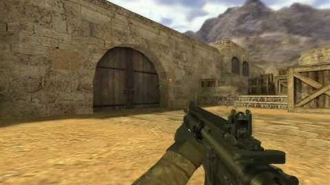 CS 1.6 Tirant Ironsighted M4A1 No HUD Fun
