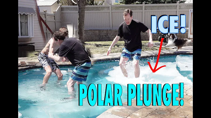 Polar PLUNGE!!! SWIMMING IN ICE!!!   vlog e377