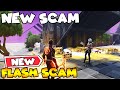 *NEW* FLASH SCAM unlocked! 😱 (Scammer Gets Scammed) Fortnite Save The World
