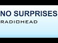 No Surprises (Radiohead) – Bilingual (English/German) Karaoke Video (Englisch/Deutsch)