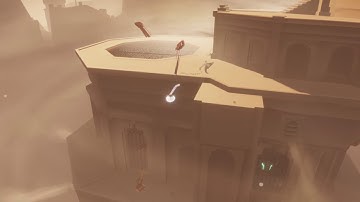 Journey PS4 - Noremacstew warps through the tower, and I get dropped Twice