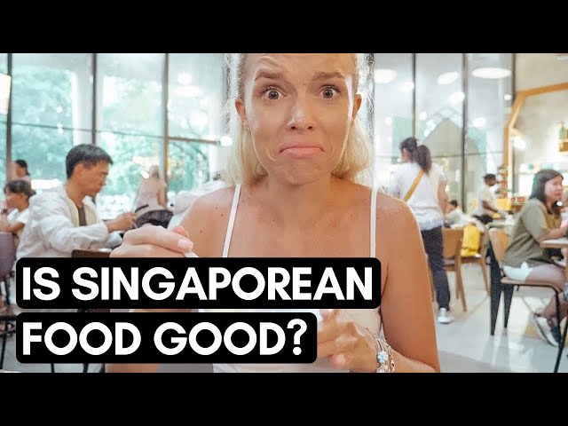 EVERYTHING WE ATE IN SINGAPORE | BUT IS THE FOOD GOOD? | VLOG #068 class=