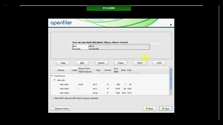 Hướng dẫn cài đặt openfiler chế độ text-based installation