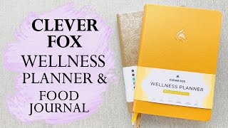 CLEVER FOX WELLNESS PLANNER & FOOD JOURNAL + 10% OFF