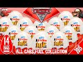🔥14 Kinder Joy Disney Pixar Cars 2 Surprise Eggs ASMR Unboxing!