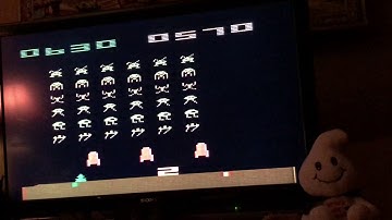 Jane & Phil play.....Atari Space Invaders