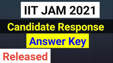 JAM 2021 Answer Key