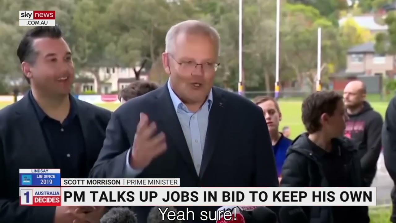 Election press conference (Anthony Albanese & Scott Morrison)