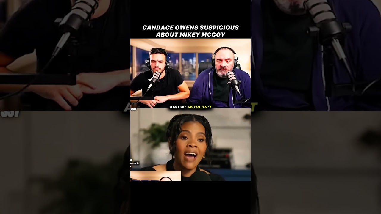 Candace Owens suspicious about Mikey McCoy