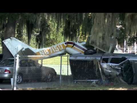 Raw video: Flavet Field plane crash