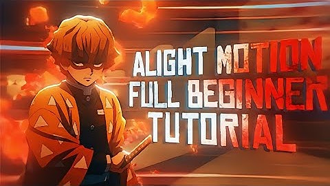 Alight Motion COMPLETE BEGINNER TUTORIAL - Basic Features