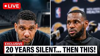 Tim Duncan BROKE 20 Years of Silence for LeBron! His One Line Just LIT UP the GOAT Debate