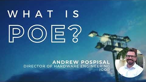 What is PoE?