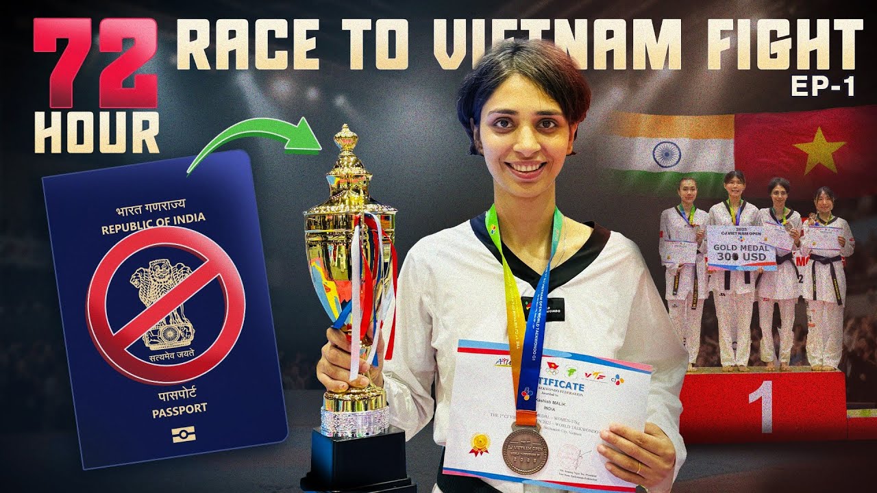 🇮🇳 Bronze in Vietnam! | Kashish Malik’s First Step on the Road to LA’28 🇮🇳 | KHILADI VLOGS #1