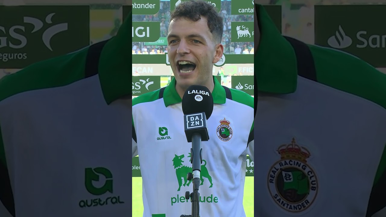 Iñigo Vicente toma la palabra en el Racing