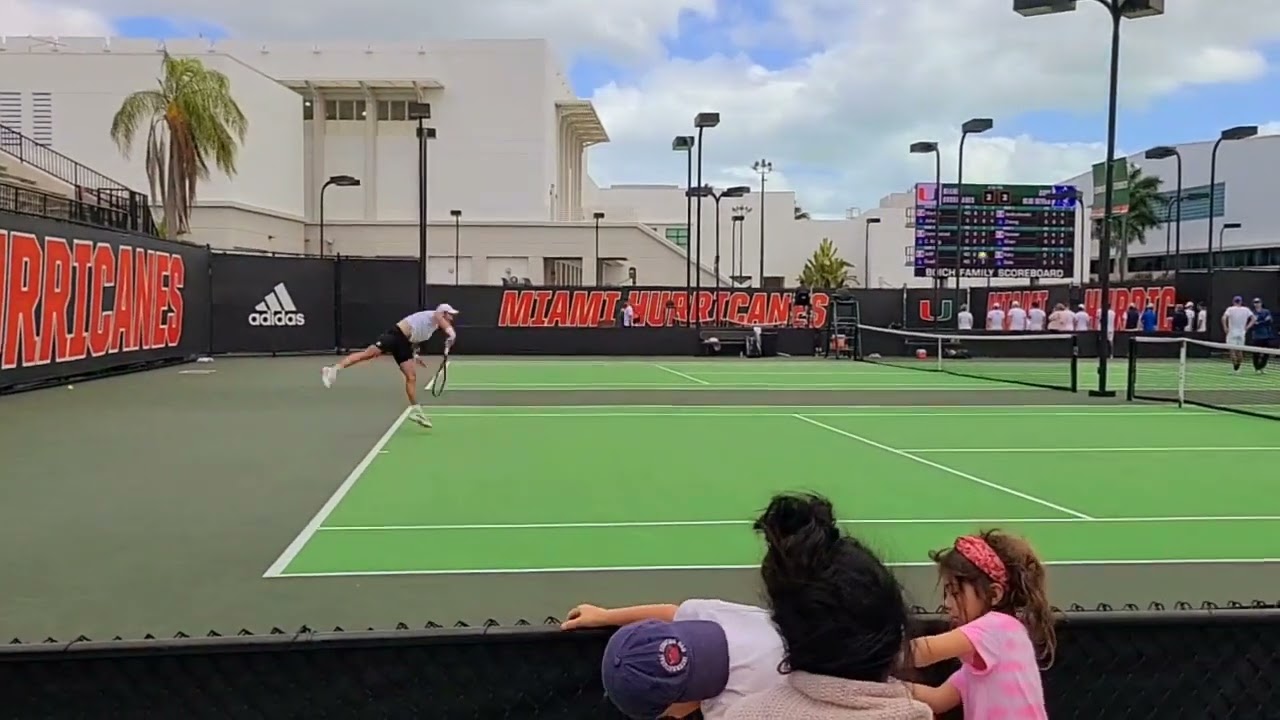 Dan Martin ace vs. Duke