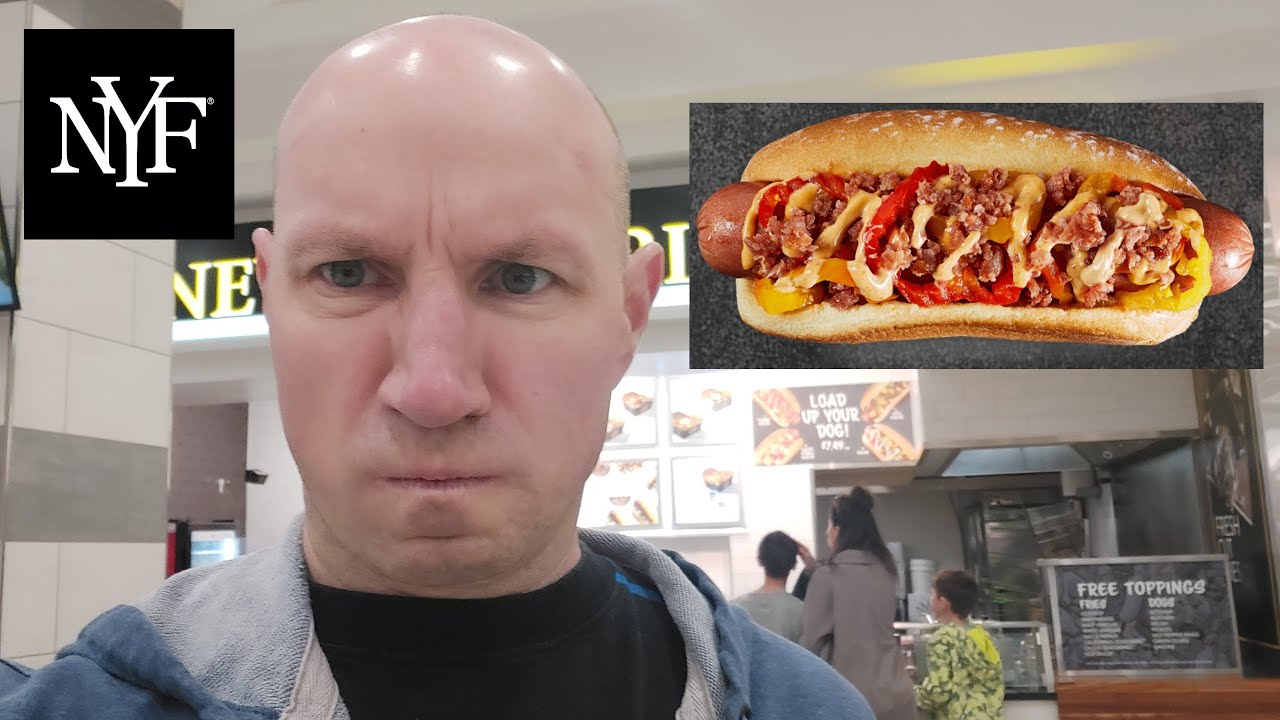 New York Fries New Flamin' Bacon Premium Loaded Dog! YouTube