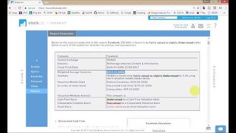 Value Any Stock with Stockcalc