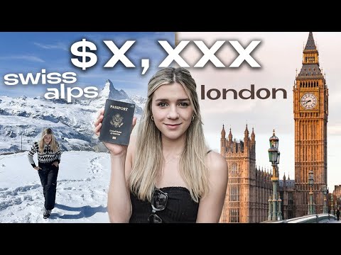 What I Spent on My 2 Week Europe Trip *luxury on a budget*