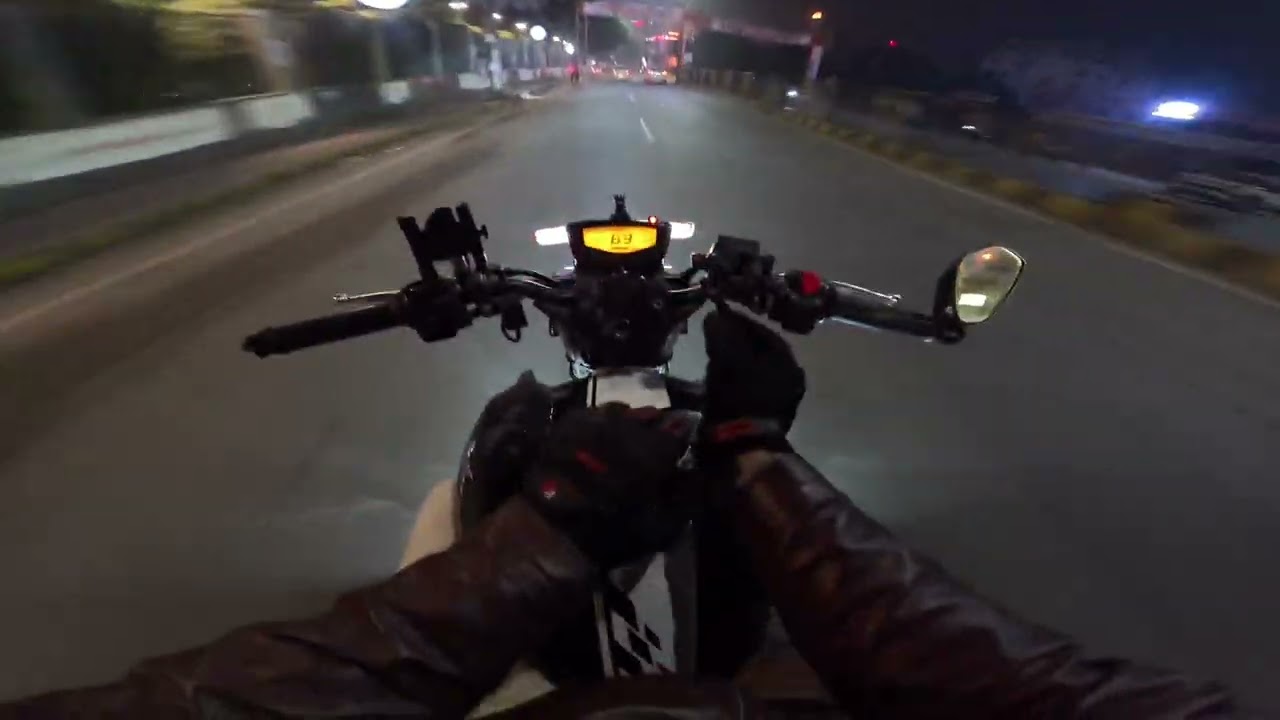 late night ride with guddu bhaiya 😎
